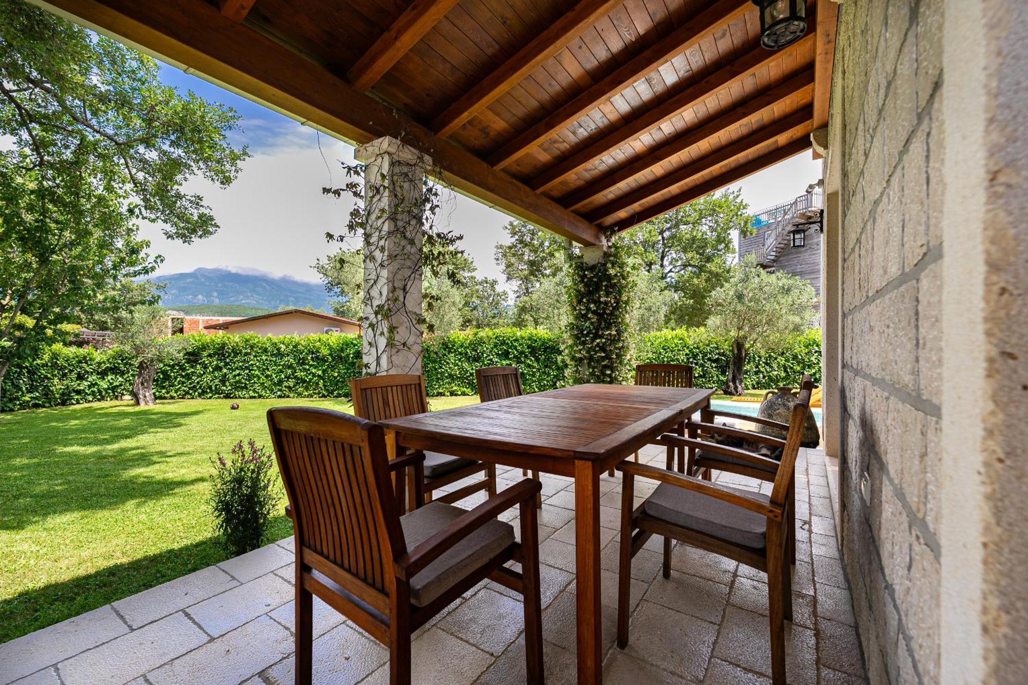 Villa Helena Kotor Bagian luar foto